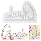 【Vielseitig】Diese kerzenformen zum gießen ist eine ideale Wahl für Heimwerker und kann zur Herstellung von Kerzen, Seifen, Bastelarbeiten und Heimdekorationen verwendet werden. Sehr gut geeignet als Geschenk für Geburtstage, Ostern, Valentinstag, Muttertag und Hochzeiten