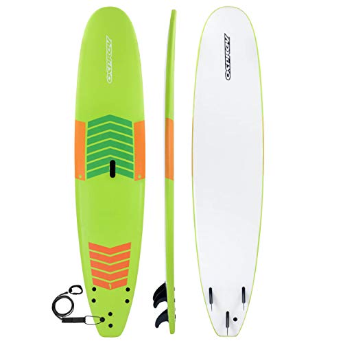 Osprey 9ft 3in Foam Surfboard, Beginners and Intermediate Foamie, Lightweight & Durable with Bold Design for Adults and Kids