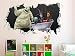 Adesivi murali The Nightmare Before Christmas Custom Vinyl Wall Decal Leather 3D Decal Poster 60x90cm