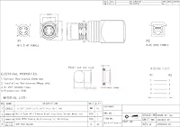 Lonlonty M12 4-Polig D-Code Buchse auf RJ45 Buchse Adapter Cat6 IP68 – Ansicht 8