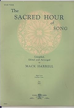 The Sacred Hour of Song for High Voice and Medium Voice