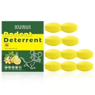 🐭 Natural Peppermint Oil Formula: Our powerful peppermint oil rat repellent uses plant-based ingredients to effectively deter rodents without harmful chemicals. The strong minty aroma acts as a natural mouse repellent that pests find unbearable. 🐭 Lo...