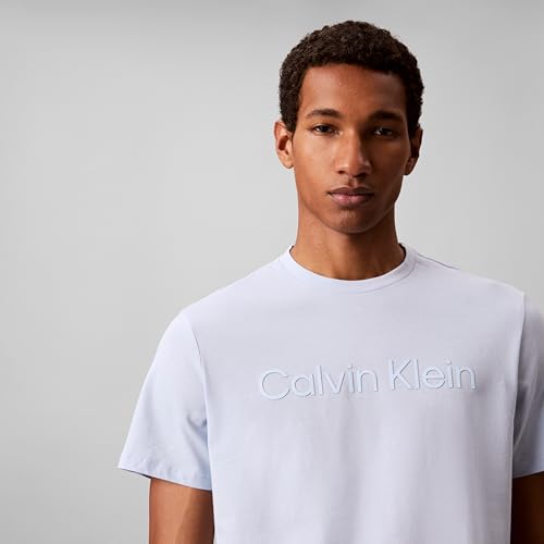 Image of Calvin Klein Men's Relaxed Fit CK Logo Crewneck T-Shirt