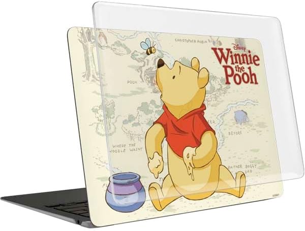 Skinit Laptop Case Plus Skin Compatible with MacBook Air 13in (2020) - Officially Licensed Disney Winnie The Pooh Hundred Acre Wood Design