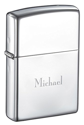 Encendedor Zippo Cromado Pulido Personalizado miniatura 4
