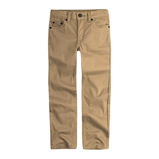 Levi's Boys' Big 511 Slim Fit Soft Brushed Pants, Harvest Gold, 16