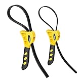 DikTalk 2-Pack Rubber Strap Wrench Set, 4