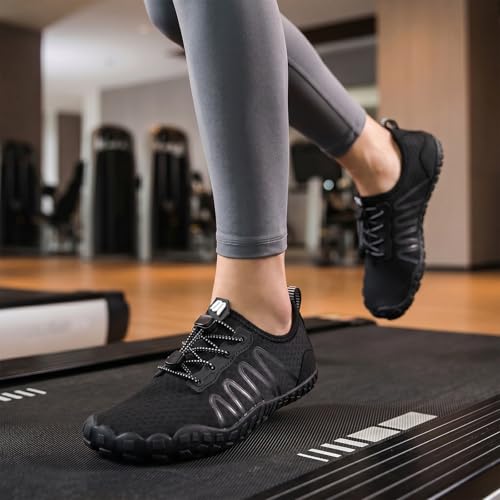 Image of Hike Barefoot Shoes Women Men Footwear, Wide Toe Box Water Shoes, Quick-Dry Zero Drop Comfortable & Non-Slip Pro Barefoot Beach Swim Minimalist Grounding Shoe for Walking Hiking