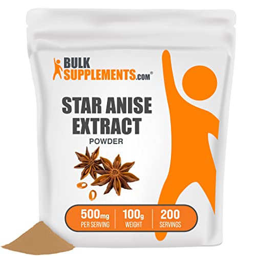 Bulksupplements.com Star Anise Extract Powder (100 Grams - 3.5 Oz) #TOP5