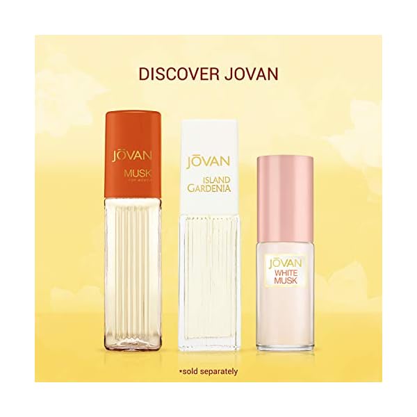 Jovan Island Gardenia Eau de Cologne Spray, Refreshing Women's Perfume, Natural Scent, Vegan Formula, 1.5oz
