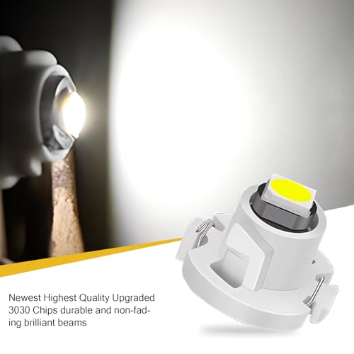 Pack de 10 luces LED T4.2 para tablero de auto miniatura 5