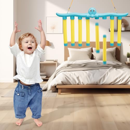 Juego de Palitos Catching Sticks, Juego de Ataque de Serpiente con Velocidades Ajustables para Niños y Adultos Color Azul miniatura 5