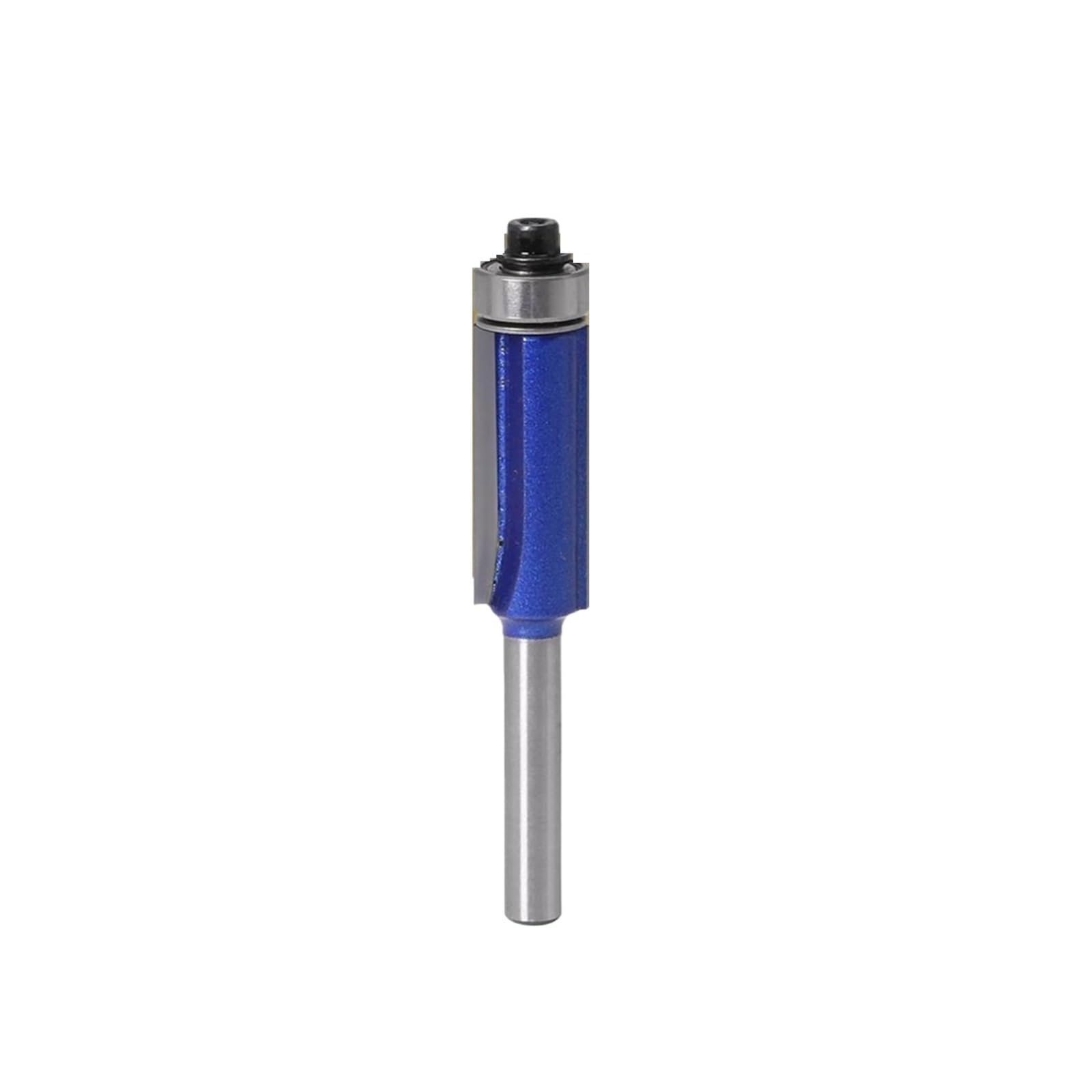 Epaknhgd 6Mmx7.96mm 1/4Pcs 1/4 Shank 6Mm Trim Router Bit With Bearing For Wood Template Pattern Tungsten Carbide Milling Cutter For(6Mmx7.96mm)