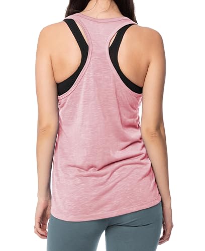 Image of Sexy Basics Women's Everyday Flowy Burnout Slub Racer Back Tanks | Active Workout Tops | Multi Packs & Colors