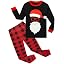 Black&red/Santa Claus