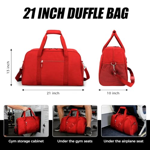 Image of Searock 45L Gym Bag for Men & Women with Shoe Compartment