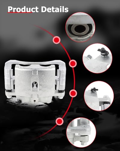 Image of cciyu 18-B4729 18-B4728 Front Left & Right Brake Calipers Assembly w /Bracket For Cadillac 2002-2006,For Chevrolet 1999-2008,For GMC 1999-2008