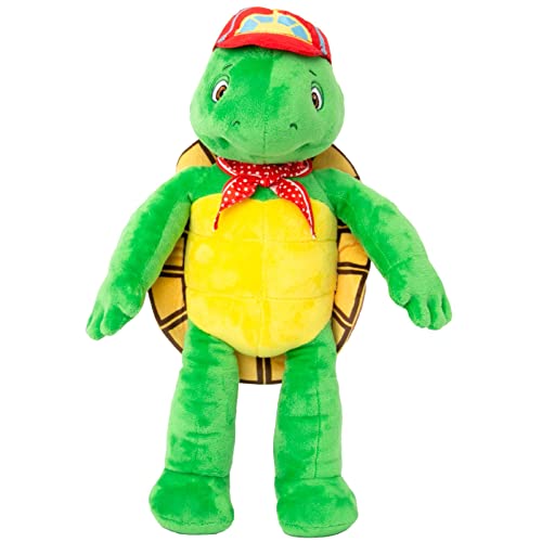 Mighty Mojo Franklin The Turtle Plush Doll - Based on The Popular Children’s Book - 14' Plush Toy Doll for Kids 3 Years and Up - Learn and Play with Your New Plush Friend