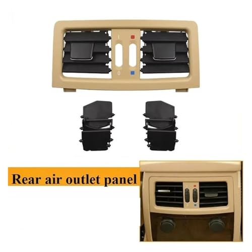 Rejilla de ventilación con flujo de aire regulable para BMW E60 E61 4