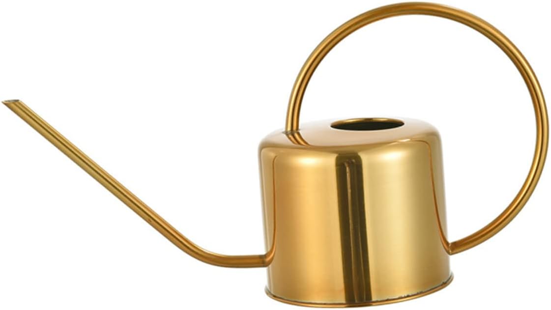 1pc Long Spout Plant Watering Can Stainless Steel Kettle for Gardening Tools Clean The Watering Can Outdoor