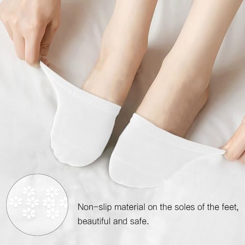 Image of Half Socks for Women,Half Socks,Toe Topper Socks Women,Clog Socks,Womens Toe Socks,Toe Socks Women No Show,Toe Socks Women,Toe Covers for Women,No Show Socks Women,Mule Socks,Flat Socks for Women