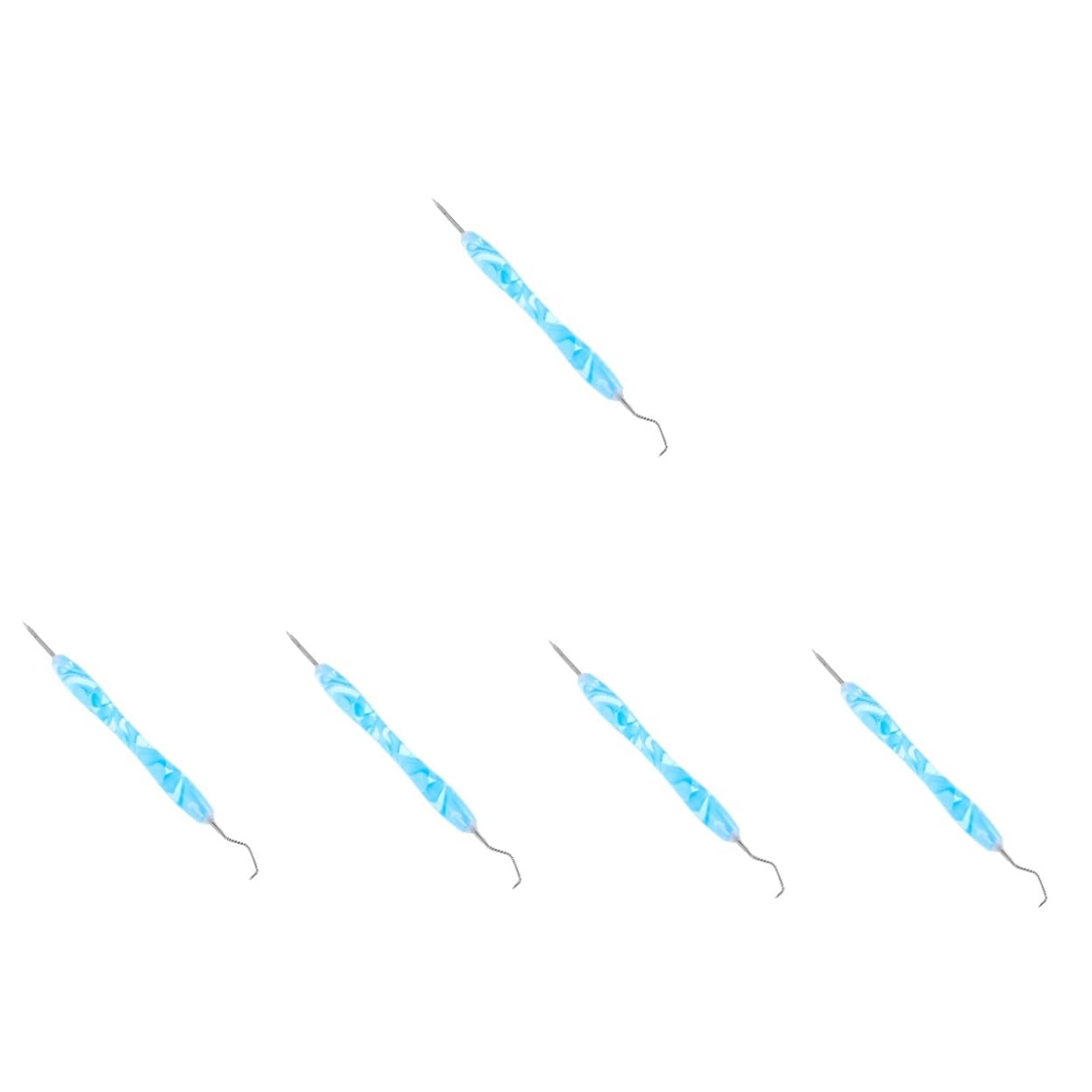 SHINEOFI 5 Set Coltello Da Diserbo Giocatore Kit Giradischi Rimovibile Vinile Disco in Vinile Attrezzi Per Sarchiare Attrezzo Accessori Di Base Documentazione Sky-blue Plastica