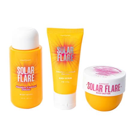 solar flare brazilian caramel dreams 3-pack