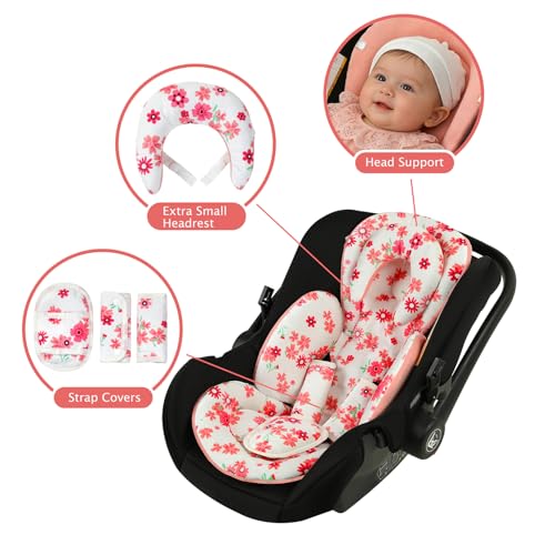 Reductor para auto infantil con soporte para cabeza y cuerpo miniatura 4
