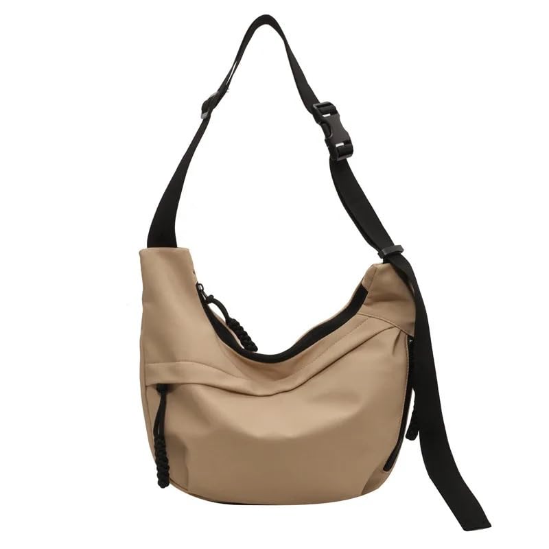 Fashionable Nylon Crossbody Bag Sling Crescent Bag with Adjustable Strap Nylon Hobo Shoulder Bag For Men And Women4