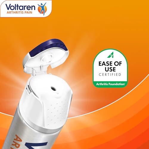Voltaren Arthritis Pain Relief Gel, Diclofenac Sodium, 1% (NSAID), Clinically Proven Powerful Pain Reliever with Easy Open Flip Top Cap, No Prescription Needed, 5.3oz - Image 4