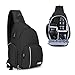 BAICLES Mochila para cámara,Bolso para cámara SLR de Nailon con Bolso para cámara de Hombro Individual y Doble Desmontable,Negro Mochila Fotográfica Bolso Bandolera Casual a Prueba de Golpes