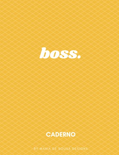 BOSS.: A4 CADERNO DE NOTAS/APONTAMENTOS com ESTILO para ESCOLA/UNIVERSIDADE/ESCRITÓRIO - 100 páginas (Cadernos, diarios em Portugues/Español)