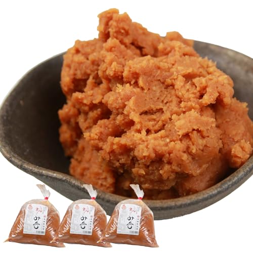 奥越・勝山 創業明治7年 吾田醸造場の塩こうじ造りみそ「いっぺん食べてみそ」 750g×3袋 [A-074005]