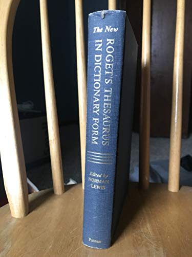 The new Roget's Thesaurus of the English langua... B000ND32GS Book Cover