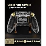 EasySMX D05 PC Controller - Enhanced Wireless Bluetooth Pro Controller with Charging Dock/Hall Sensor/RGB Lighting - No Stick Drift, No Dead Zone - Work for Windows PC, Android, Steam and Switch - Image 5