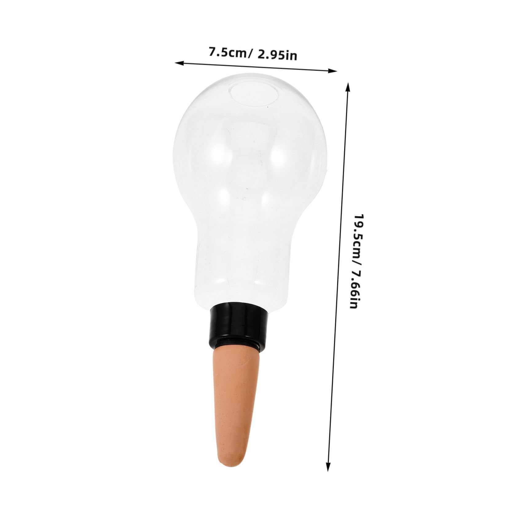 Hemobllo 8pièces Distributeur Automatique Eau pour Plantes Globe Arrosage Système Irrigation à pour Plantes Intérieur Et Extérieur Entretien Simplifié Et Hydratation des Végétaux