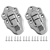 Fácil instalación: en el paquete se incluyen tornillos a juego, lo que permite una instalación cómoda. Con ranuras de tornillo en el pestillo, el proceso de instalación es sin complicaciones y ahorra tiempo.