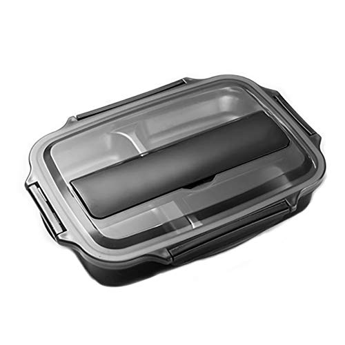 Gwolf Fiambrera, Fiambrera Bento Fiambreras 1200 ml Fiambrera aislada Fiambrera térmica a Prueba de Fugas Recipientes portátiles de Almacenamiento de Alimentos para Adultos y niños