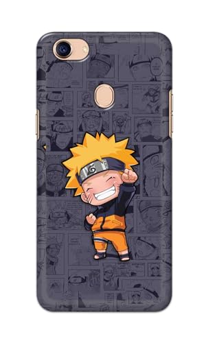 Image of Plastic Printfidaa Printed Hard Back Cover Case For Oppo F5 | Oppo F5 Youth | Oppo F5 Plus Back Cover (Famous Anime Cartoon Character) -112, Multi