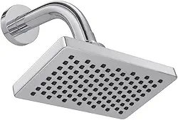 Chuveiro com tubo de parede Flex, Deca, Cromado, 1965.C.STD