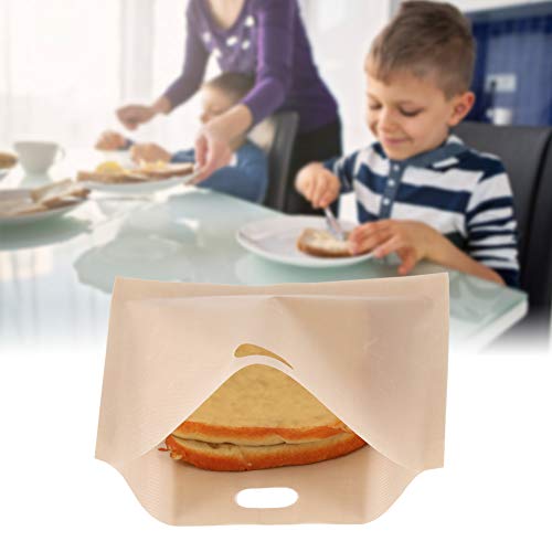 Generic GENERICRF5SDY8MKV-02 Toaster Bag Non Stick Microwave Barbecue Bag High Temperature Resistant Bread Bag Fiberglass Non Purse Bagging Toaster Oven Cookware cover