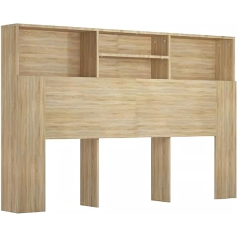 vidaXL Armoire de Tête de Lit Chêne Sonoma Cover