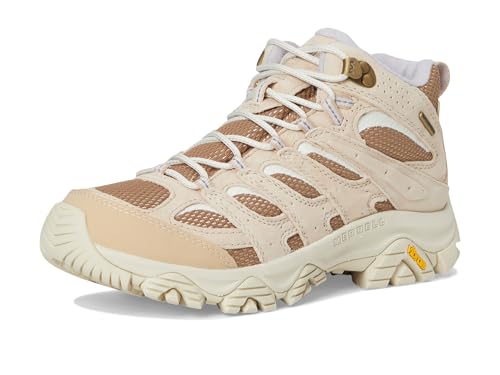Merrell Women's Moab 3 MID Waterproof Hiking Shoe, Hazel, 9.52