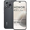 HONOR 400 Lite 5G Smartphone,8GB RAM 256GB Memoria Dual SIM NFC, 5230 mAh,108MP con pulsante AI telefono Android 15, 6.7 pollici AMOLED Eye-Care Display, IP64&SGS, Velvet Black [Versione italiana]