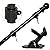 NELXINJO Flag Pole Kit for House - 6FT Stainless Steel Residential or Commercial Outdoor Flagpole with Bracket, 2 No-Tangle Ball Bearing Rings