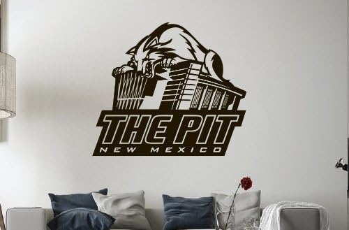 NCAA New Mexico Lobos Wall Vinyl Decal Mural Decals Sticker Sport Logo Team W696