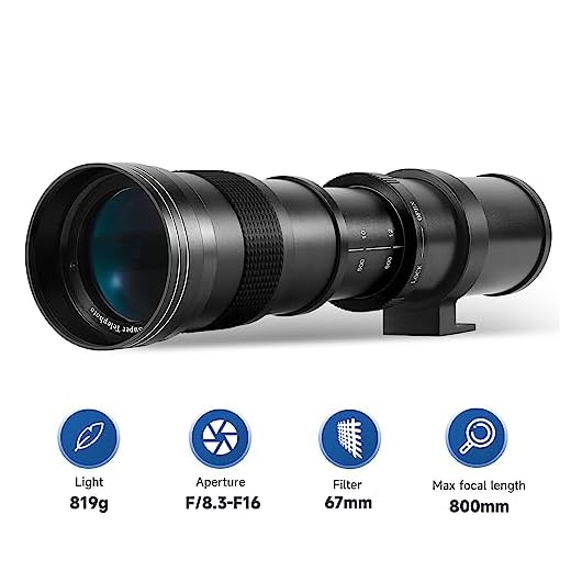 JINTU 420-800mm Telephoto Zoom Lens