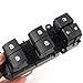 HIGH FLYING for Toyota Tacoma 2016-2023 Car Interior Switch Panel, LED Power Window Switches Control Blue Lighted (SR/SR5/Trail Edition, Drive Side Master 1PC)