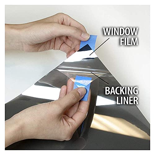Película para ventana BDF S4MB50 seguridad y control solar 48in x 12ft miniatura 4