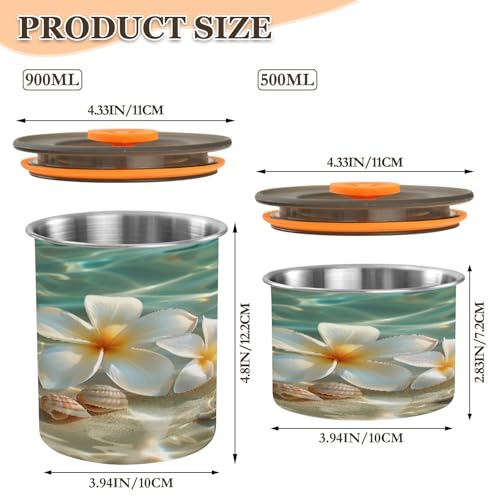 Blueangle Lata Hermética de Acero Inoxidable para Café 30oz miniatura 2